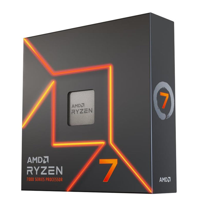 AMD Ryzen 7 7700X 8-Core/16-Thread 5nm ZEN 4 Processor | Socket AM5 4.5GHz base, 5.4GHz boost