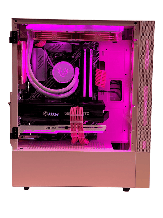 Gaming PC PINK AMD Ryzen 5 5600X RTX 3060Ti